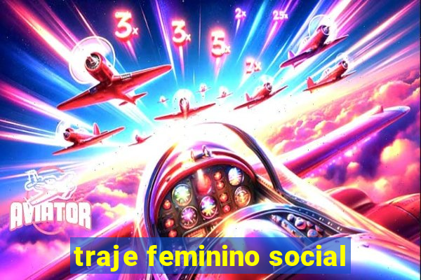 traje feminino social